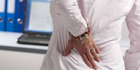 The intervertebral disk hernia
