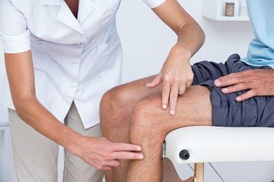 Diagnosis of the knee in the knee