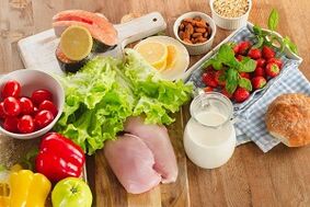 Recommended food products for hip joints