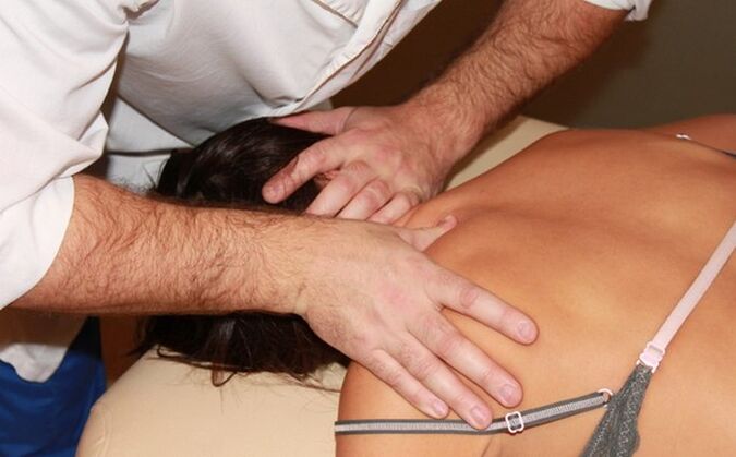 Manual techniques for the treatment of cervical osteochondrosis